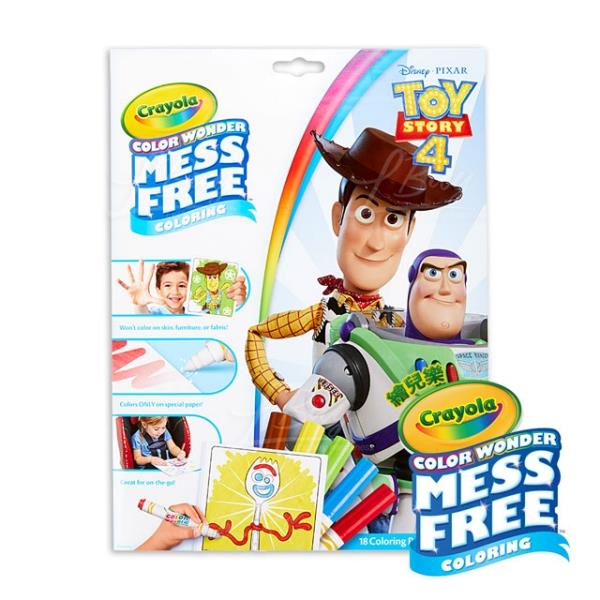 Crayola Toy Story 4 Color Wonder Mess Free Coloring