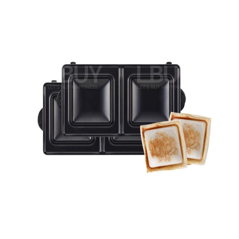 Square Hot Sandwich Plates