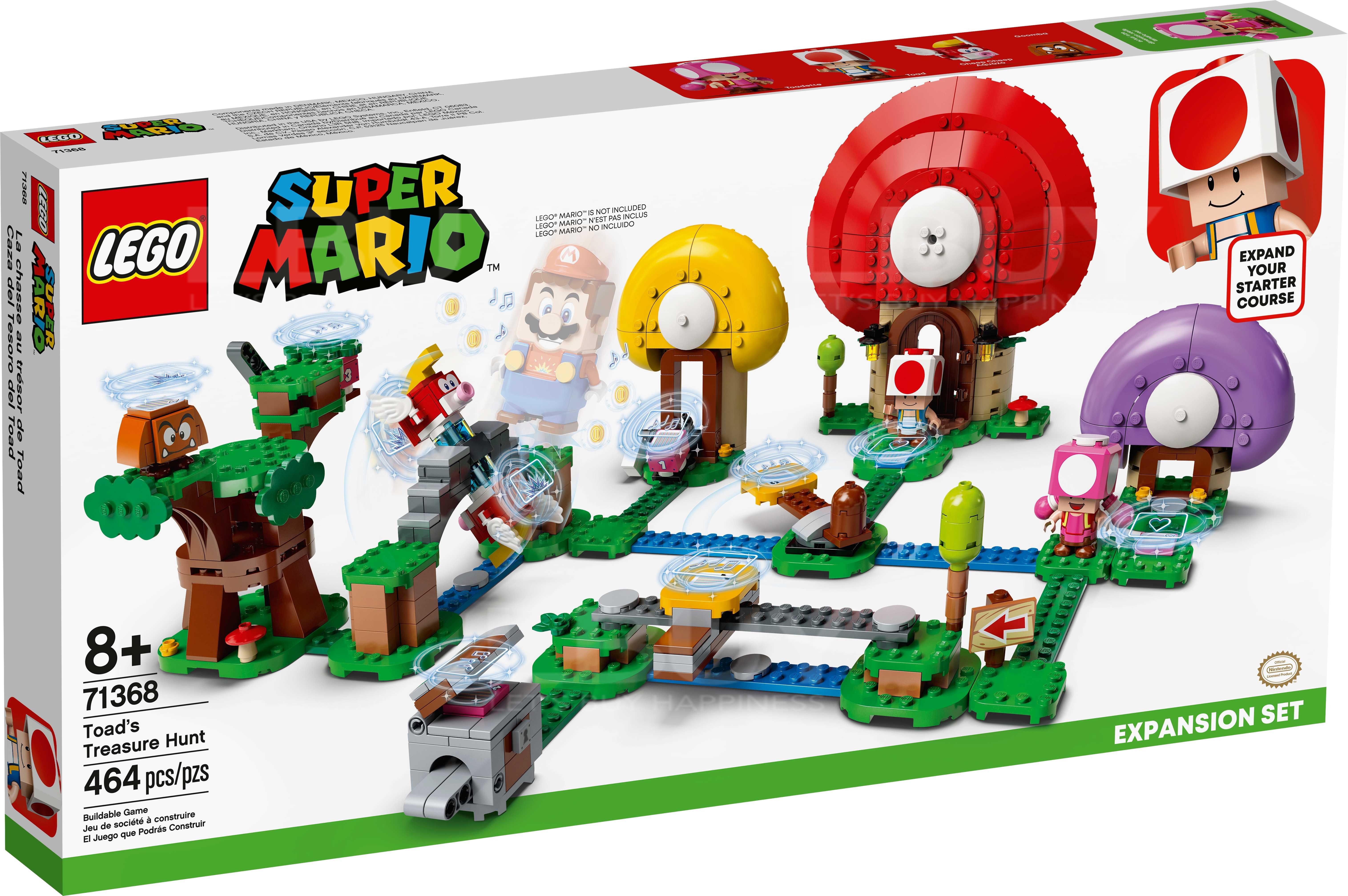 LEGO 71368 Super Mario™ Toad's Treasure Hunt Expansion Set 8+