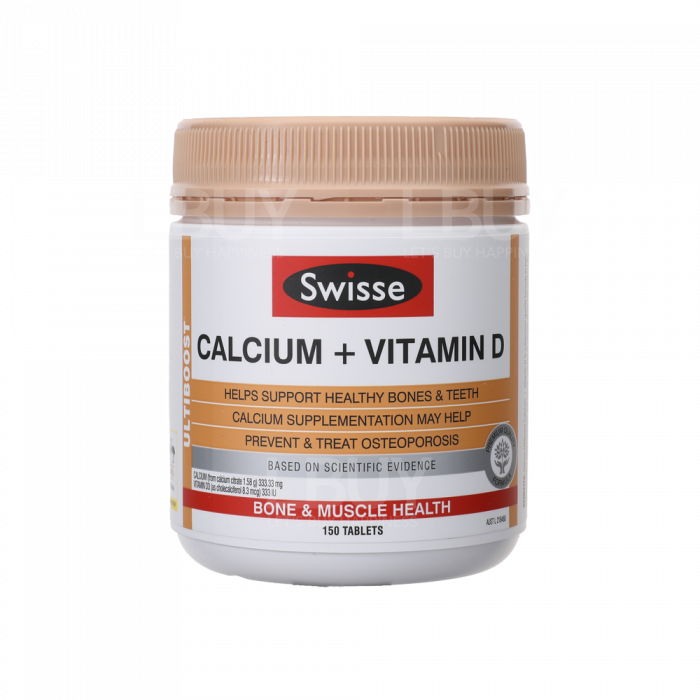 SWISSE CALCIUM + VITAMIN D 150PCS
