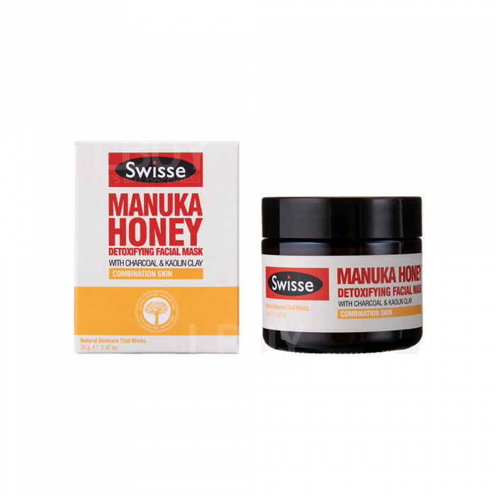 SWISSE MANUKA HONEY DETOXIFYING FACIAL MASK 70G