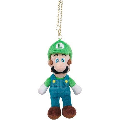 Super Mario系列 路易吉 匙扣毛公仔