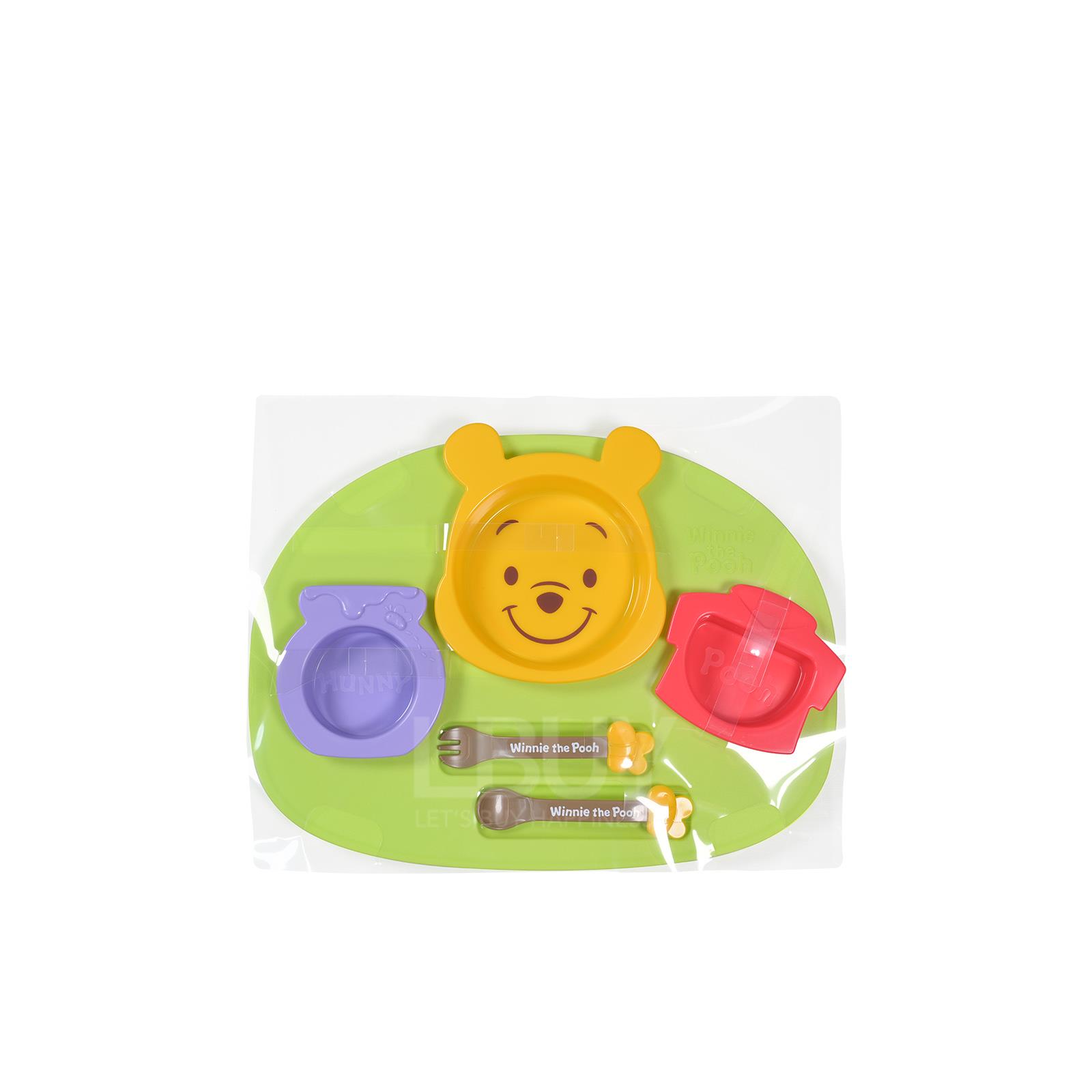 NISHIKIKASEI Disney Winnie the Pooh 兒童餐盤套裝