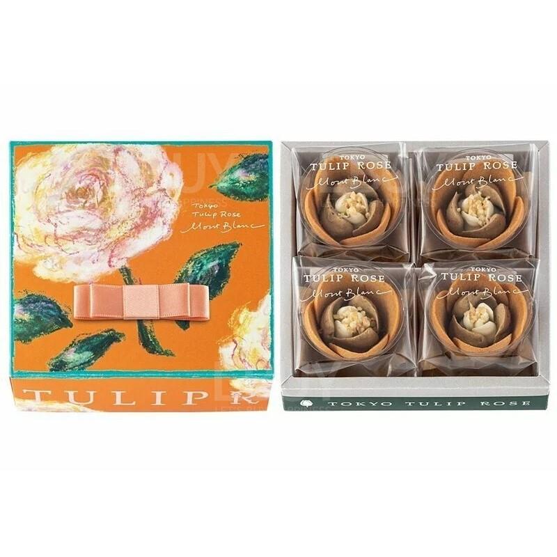 Tokyo Tulip Rose Mont Blanc (4 pcs)