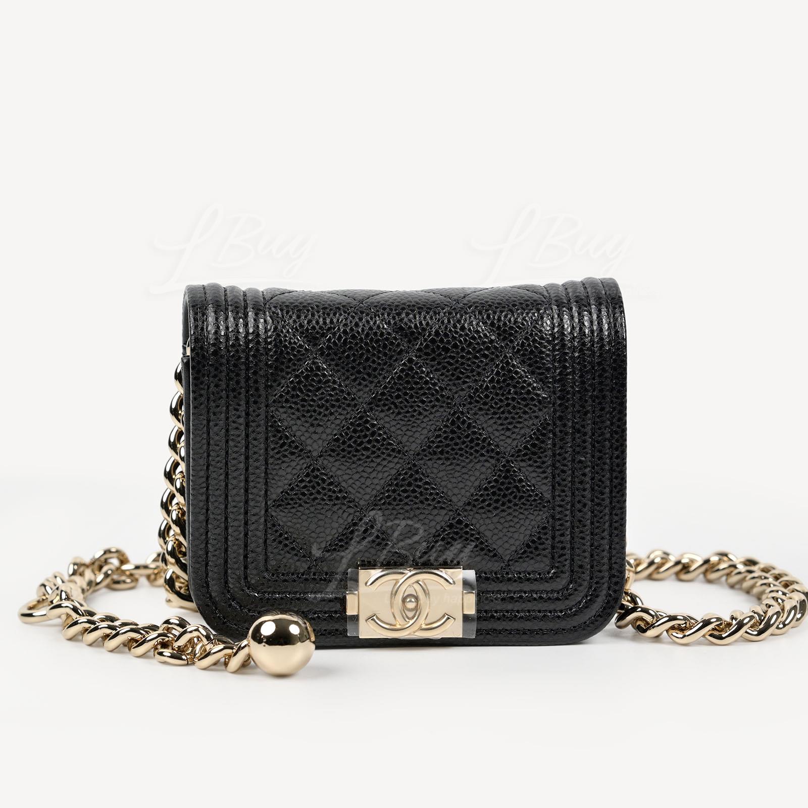 Chanel Boy Grained Calfskin Belt Bag AP2302