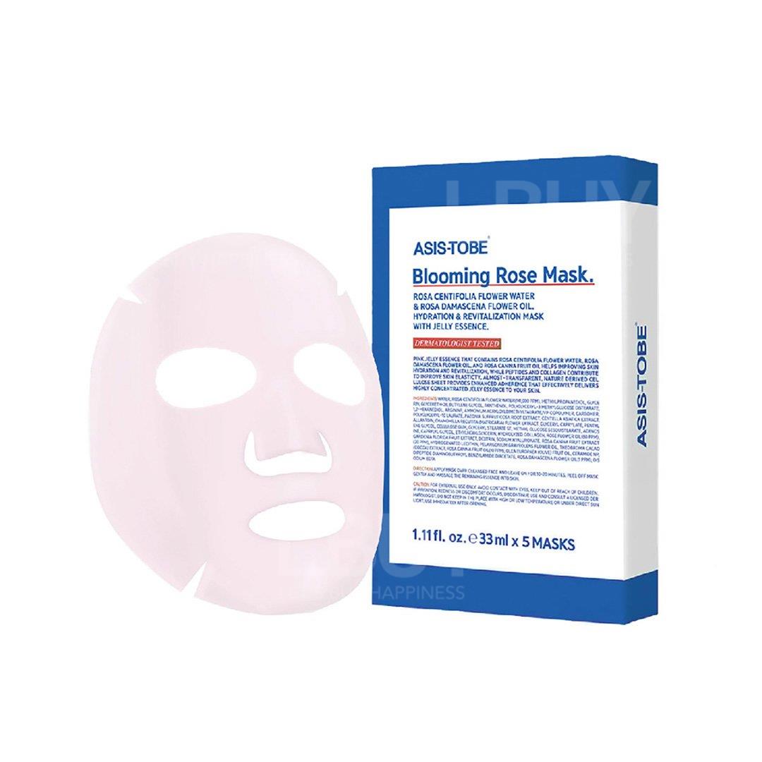 ASIS-TOBE Blooming Rose Mask 10'S