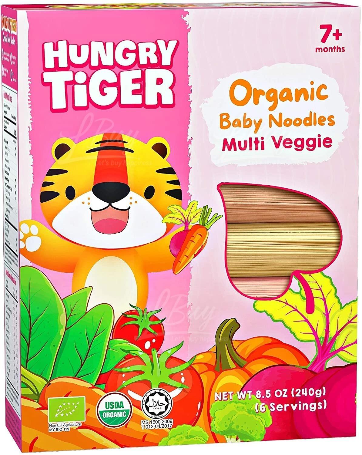 Hungry Tiger 有机杂菜婴儿面 (240g)