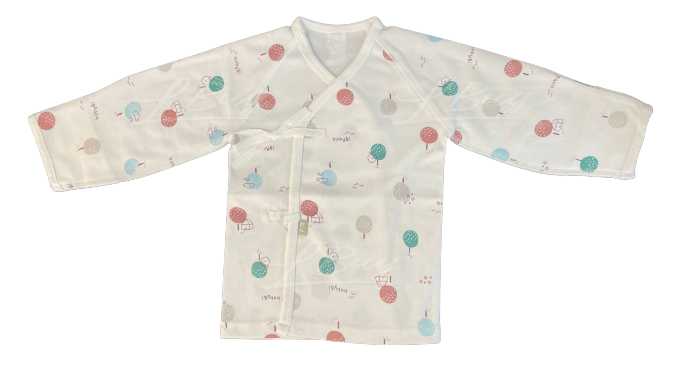 4 Seasons Newborn Wrap Top-Apple Trees