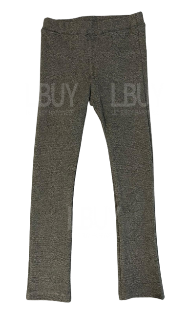 Ultra Stretch 炭灰弹性长裤 (尺码:100-140)