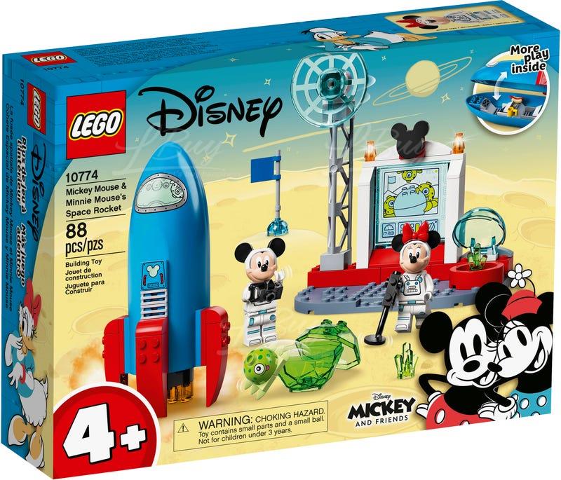 10774 Mickey Mouse and Minnie Mouse’s Space Rocket(Disney）4+