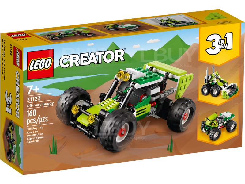 LEGO 31123 Off-road Buggy 越野車(Creator 3in1) 7+