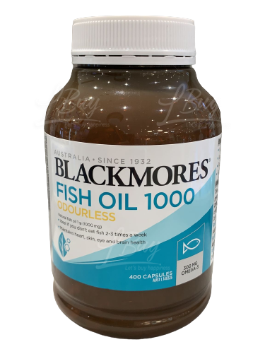 BLACKMORES 無腥味魚油丸1000 400粒