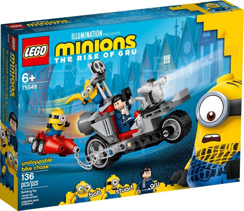 LEGO 75549 Unstoppable Bike Chase(Minions 迷你兵团) 6+