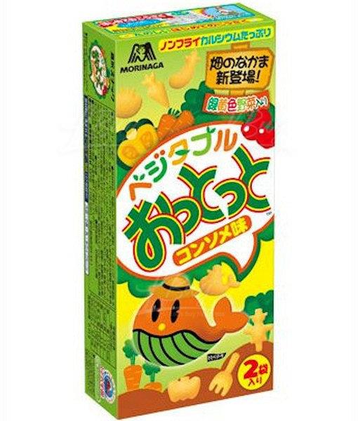 森永盒裝魚仔餅(野菜清湯味)52g