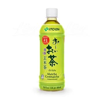 Unsweetened Matcha Genmaicha Green Tea
