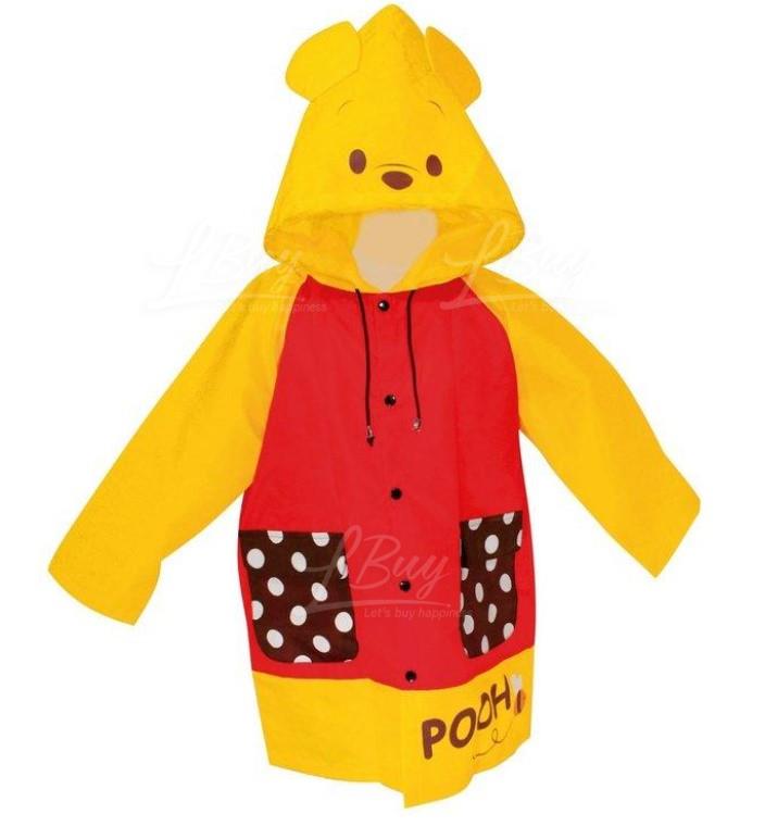 小熊維尼 Winnie the pooh 小童雨褸 雨衣 (54 x 72 cm)