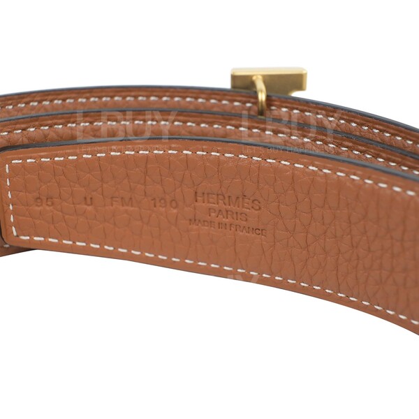 Gold Faux Hermes Belt Hermes Focus H Belt Buckle And Reversible