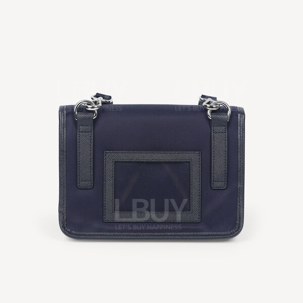 Prada Re-Nylon Saffiano Smartphone Shoulder Bag Blue Prada Re-Nylon Smartphone Case | Blue | FARFETCH main image 4