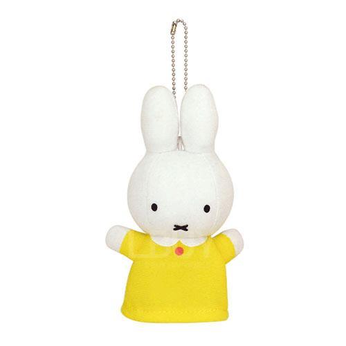 Miffy⼩⼿指偶迷你公仔(黃⾊) 10 cm