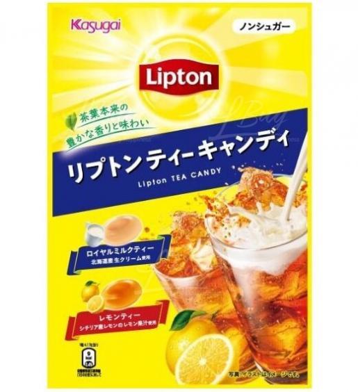 春日井x立顿奶茶及柠檬茶味糖 61g