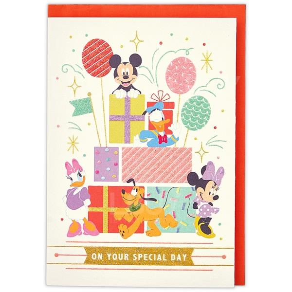 Hallmark Mickey & Friends立體生日卡