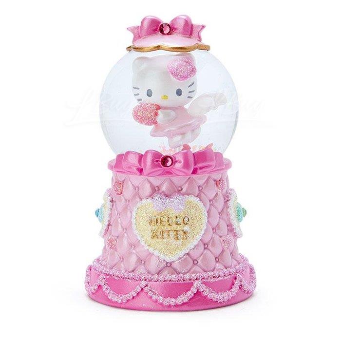 Hello Kitty 蛋糕造型水晶球(S)