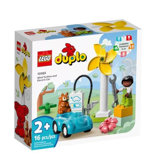 LEGO 10985 Duplo Wind Turbine and Electric Car 2+