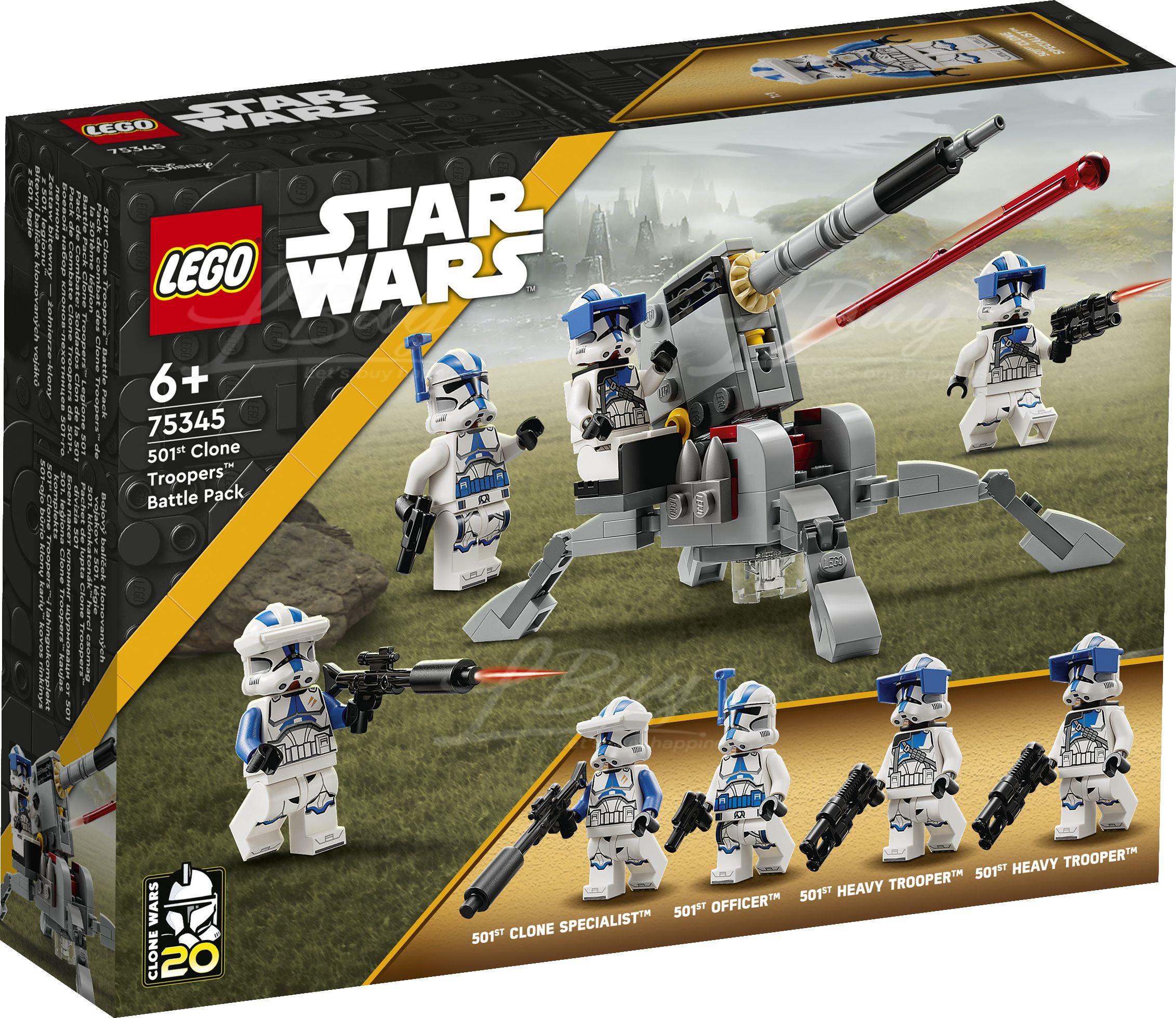 LEGO 75345  Star Wars™ 501st Clone Troopers™ Battle Pack 6+
