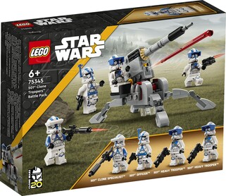 LEGO 75345  Star Wars™ 501st Clone Troopers™ Battle Pack 6+
