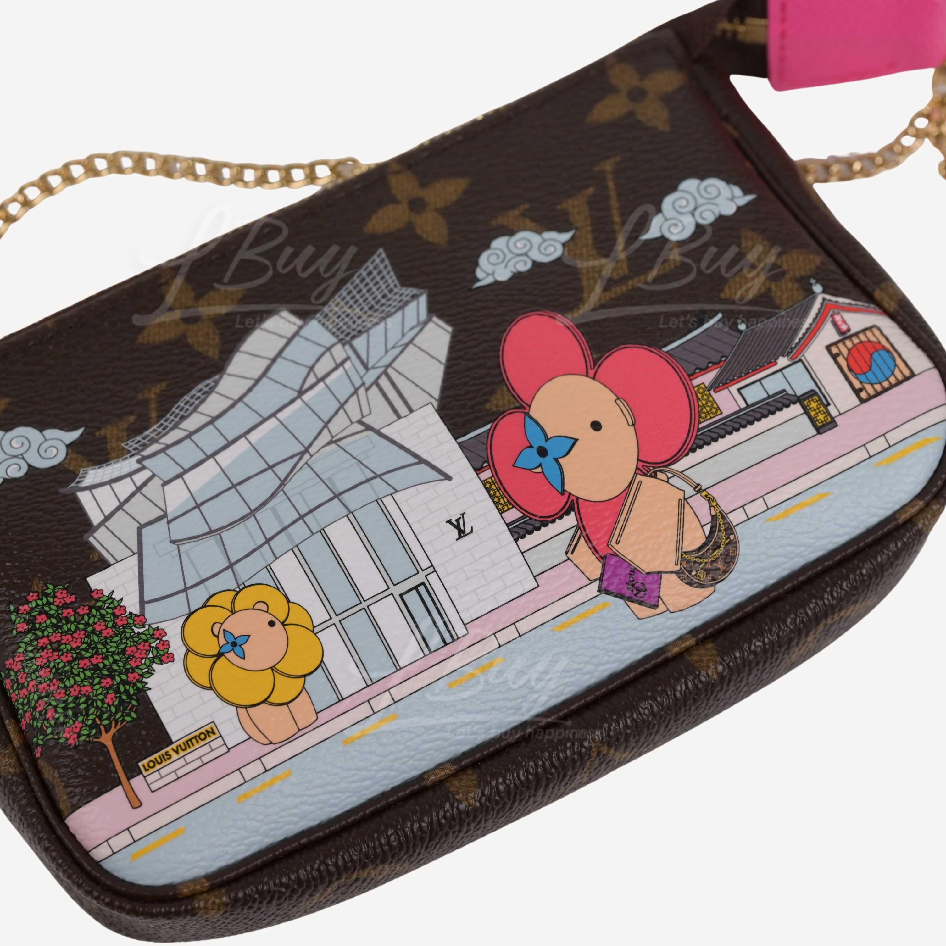 Louis Vuitton-LV Seoul Mascot Vivienne Mini Bag Fuchsia M81633