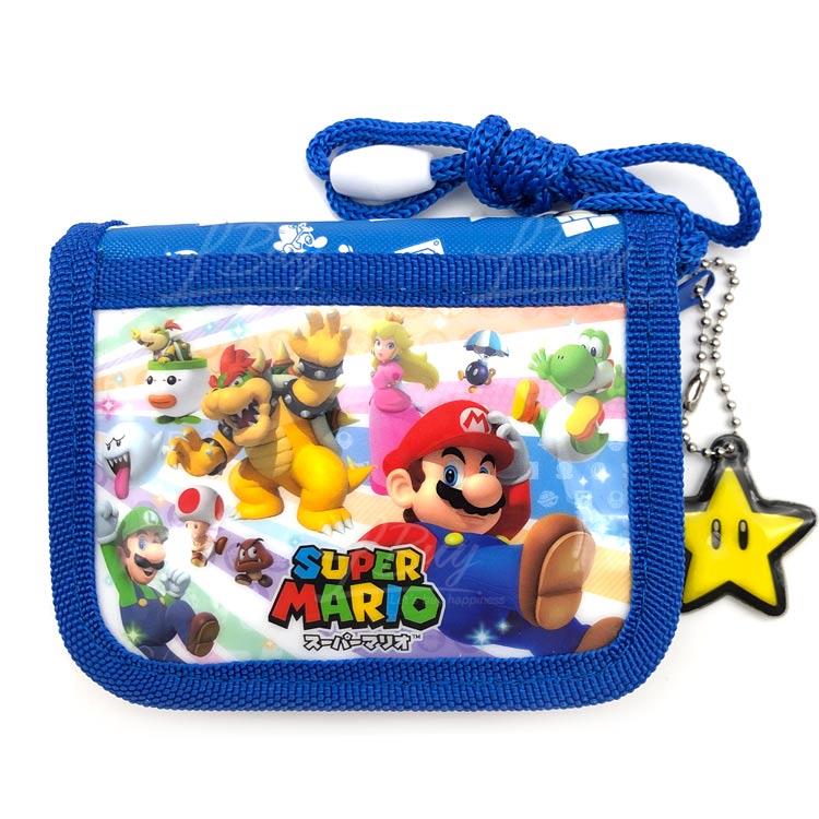 Super Mario全角色 挂绳袋挂绳银包钱包 小童斜背袋