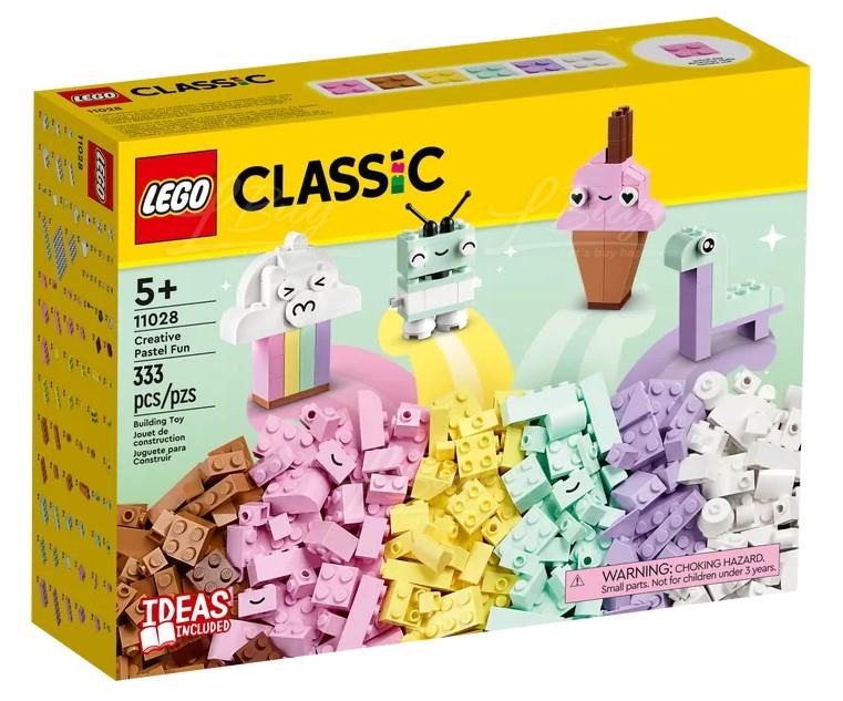 LEGO 11028 CLASSIC 創意粉彩趣味套裝 5+