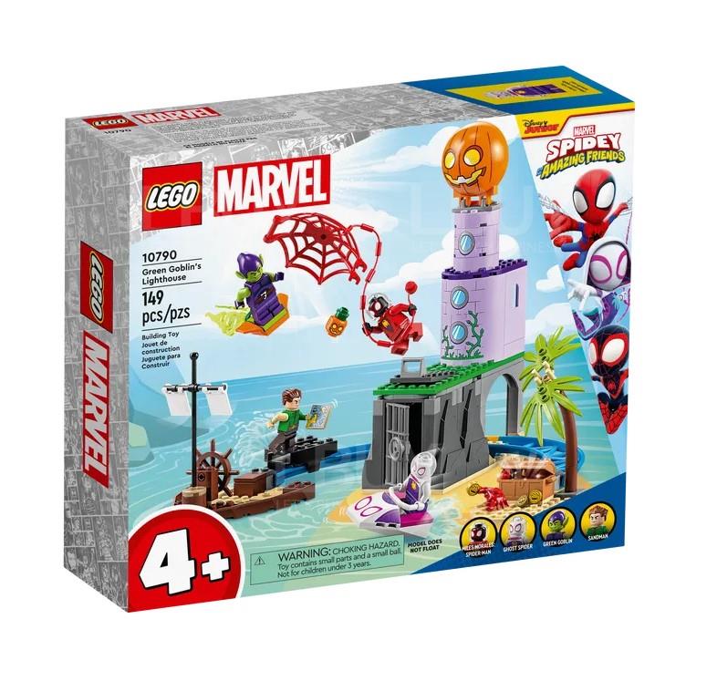LEGO 10790 Marvel 蜘蛛俠小隊 綠惡魔的燈塔總部  4+
