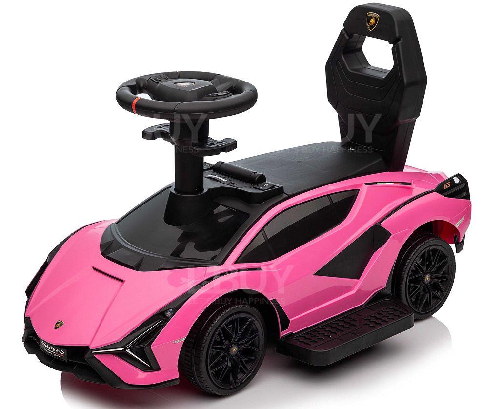 Mini Lamborghini SIAN FKP 37 electric car - Pink