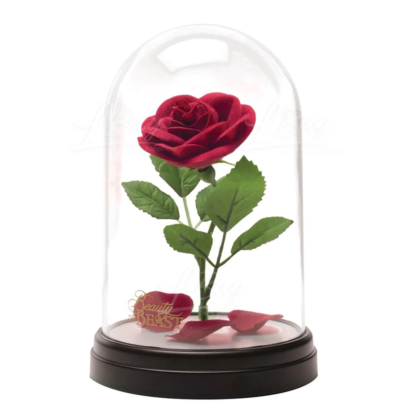 Disney Beauty & The Beast Enchanted Rose Light