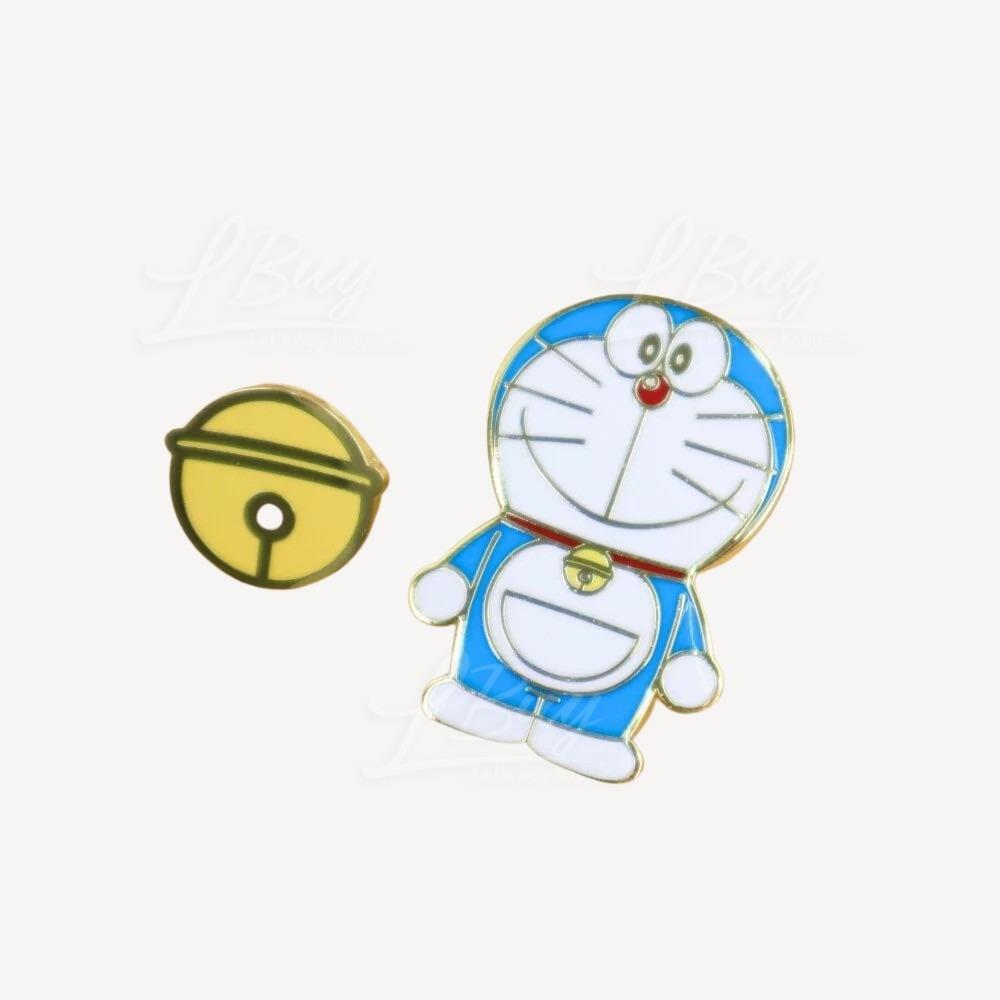 多啦A夢 鈴鐺琺瑯徽章組別針 Doraemon X murmur