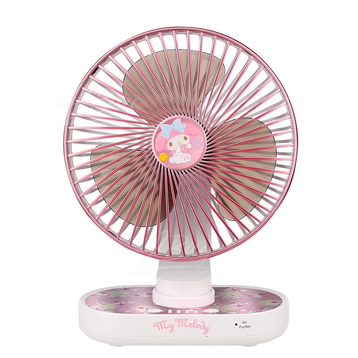 2 in 1 负离子空气净化器座枱风扇 My Melody