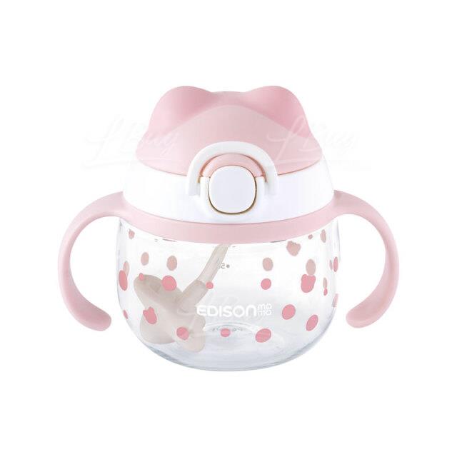 EDISON MAMA Animaru Mug 200ml 綠色 最適合馬克杯出道的吸管飲管杯 防漏吸管 杯子喝水的小貼士 推薦野餐和郊遊