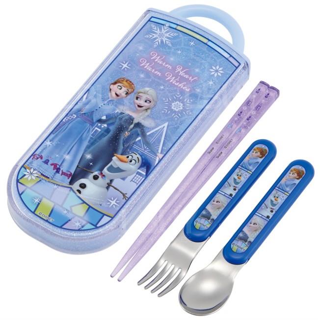 Disney冰雪奇緣 Frozen餐具套裝連收納盒