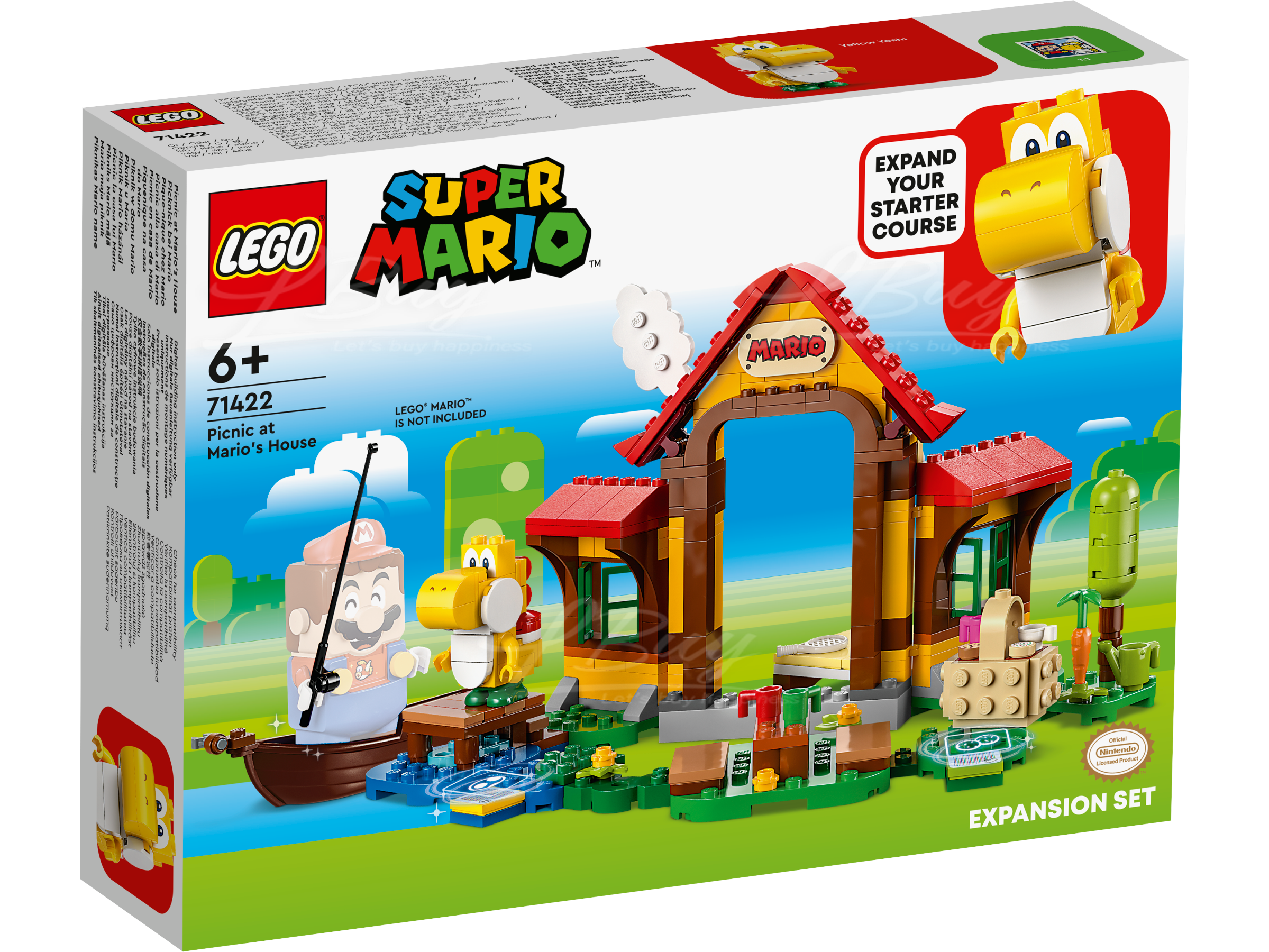 LEGO Super Mario 71422 Picnic at Mario's House Expansion Set 6+