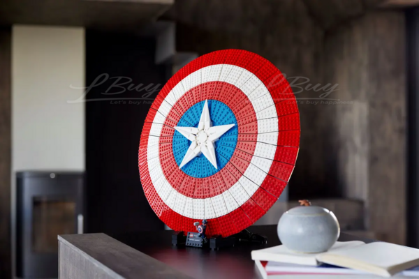 LEGO-LEGO 76262 Marvel 漫威美國隊長盾牌Captain America's