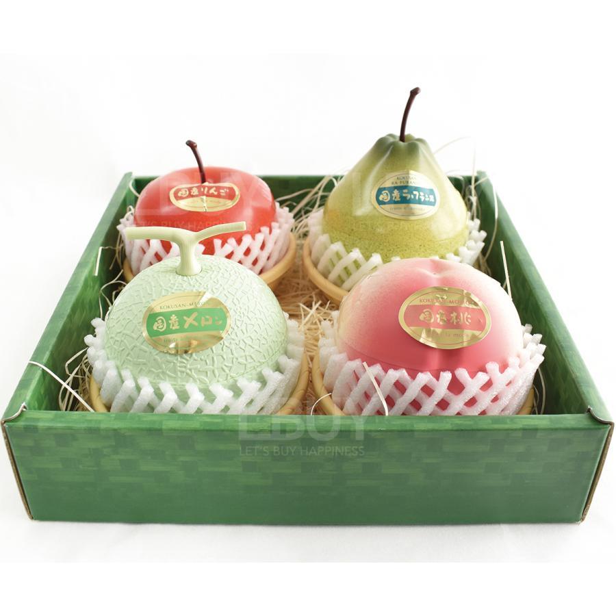 Fruit A La Mode Jelly (Melon)