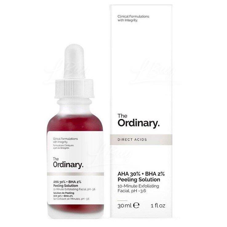 THE ORDINARY AHA 30% + BHA 2%高濃度果酸煥膚面膜 30ml