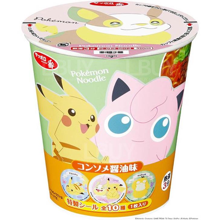 一番 x Pokemon 酱油肉汤味拉面 64g