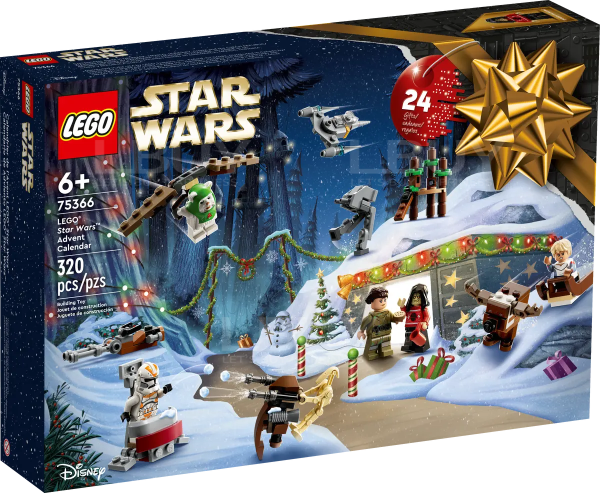 LEGO 75366 Star Wars™ 星球大戰 Advent Calendar 聖誕倒數日曆 6+