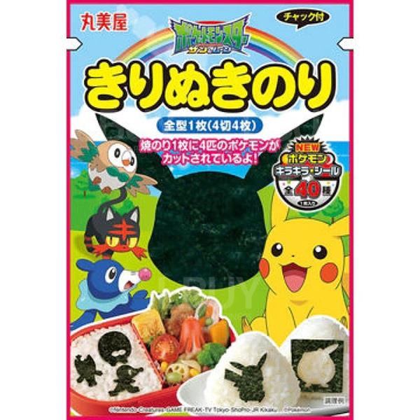 丸美屋Pokemon 造型海苔 36g