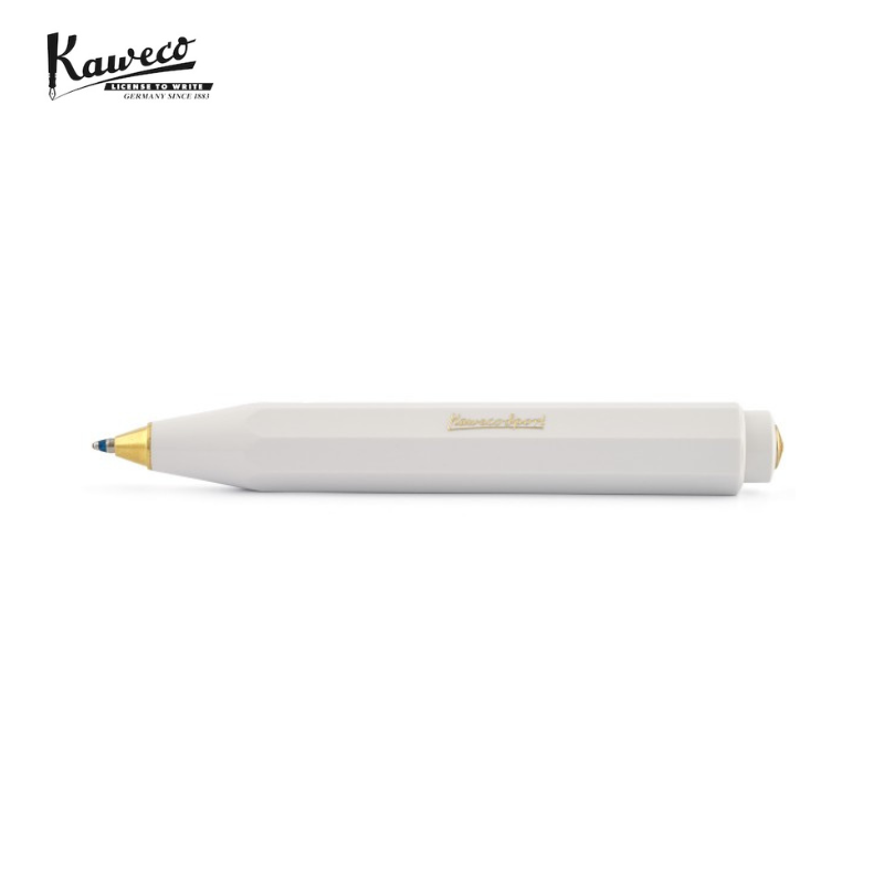 KAWECO 金字經典運動 1MM 鉛子筆 - 白色