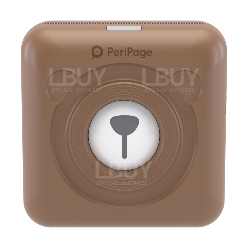 PeriPage - A6 Thermal wireless printer Brown