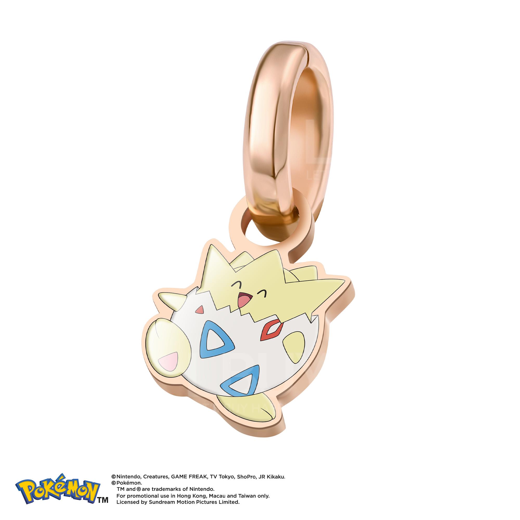 寶可夢金屬小吊牌 ─ 波克比 * 此產品為組合產品，必須配搭指定手鍊購買*