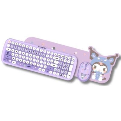 thecoopidea x Sanrio TAPPY+ 限量版无线键盘及滑鼠套装 Kuromi